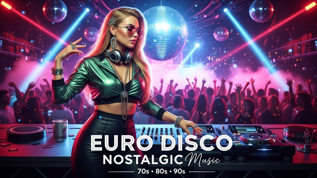 Euphoric Euro Disco 1980s Rush | Neon Retro Energy for Nonstop Party Night 🔥