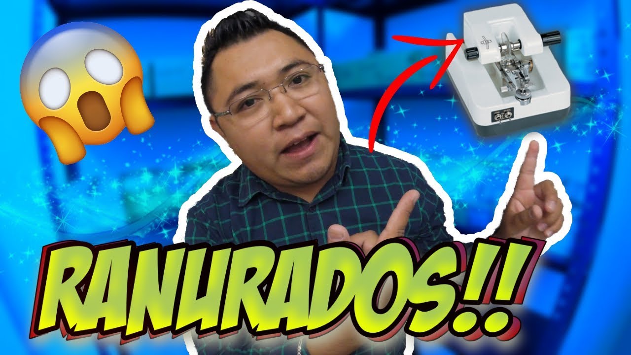 ⚙COMO USAR LA RANURADORA / CANAL ÓPTICO⚙