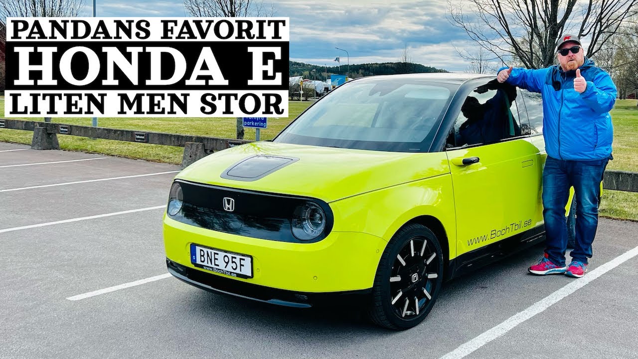 HONDA E - den perfekta stadsbilen 🐼❤️