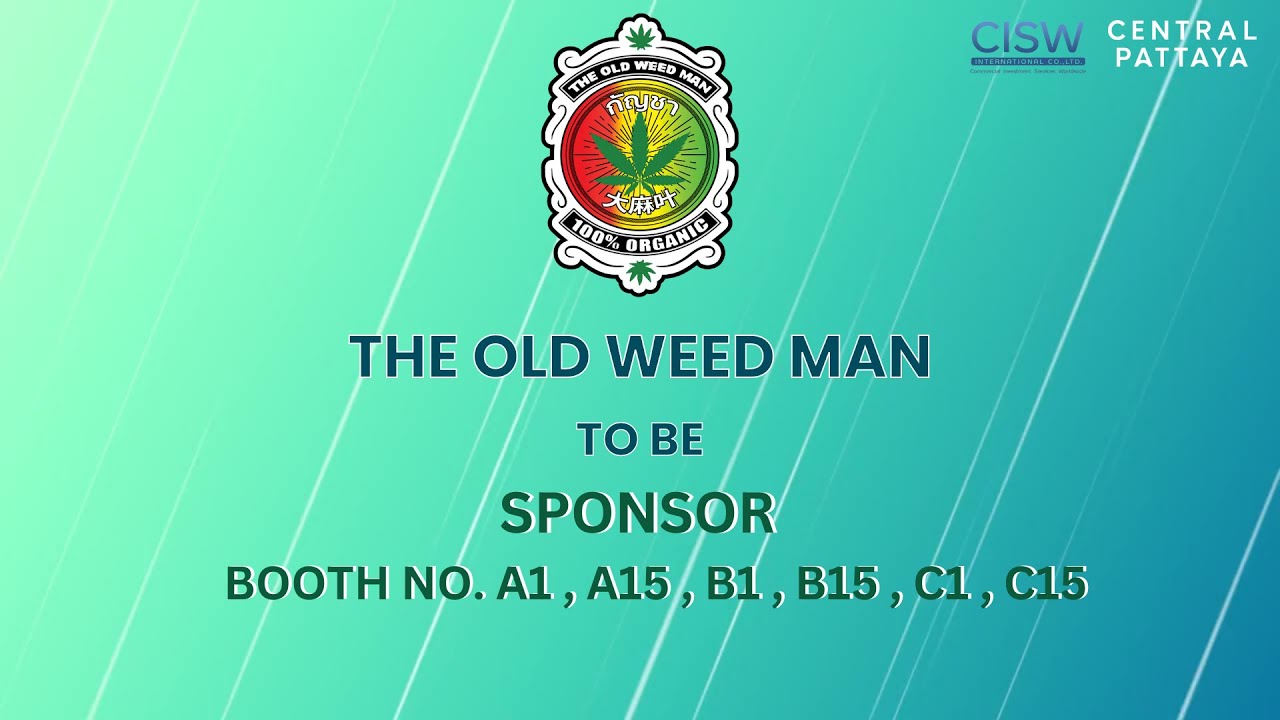 The Old Weed Man Sponsor of The 2ND CISW Cann Festival International 2023