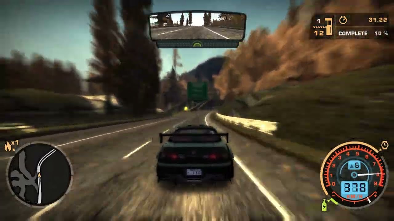 NFS Most Wanted 05 | Petersburg & Camden Checkpoint Challenge (KM/H and less shortcuts)