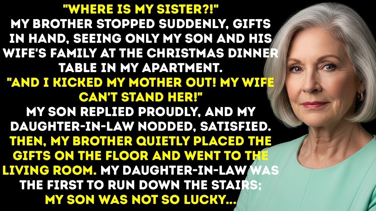 I Kicked My Own Mom Out Because My Wife Hates Her!! -- My Son Proudly Told My Brother.