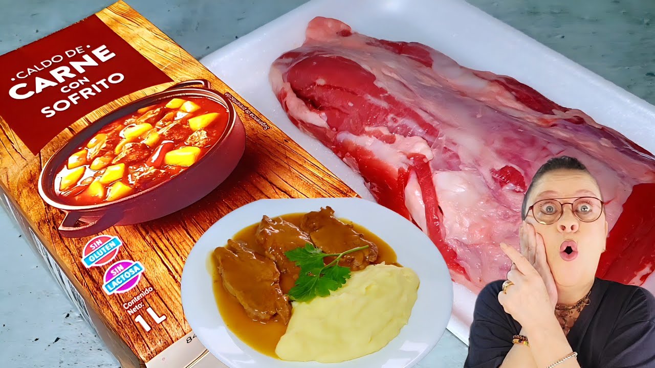 ¡RECETA EN 15 MINUTOS! NUEVO CALDO con sofrito DE MERCADONA✅️