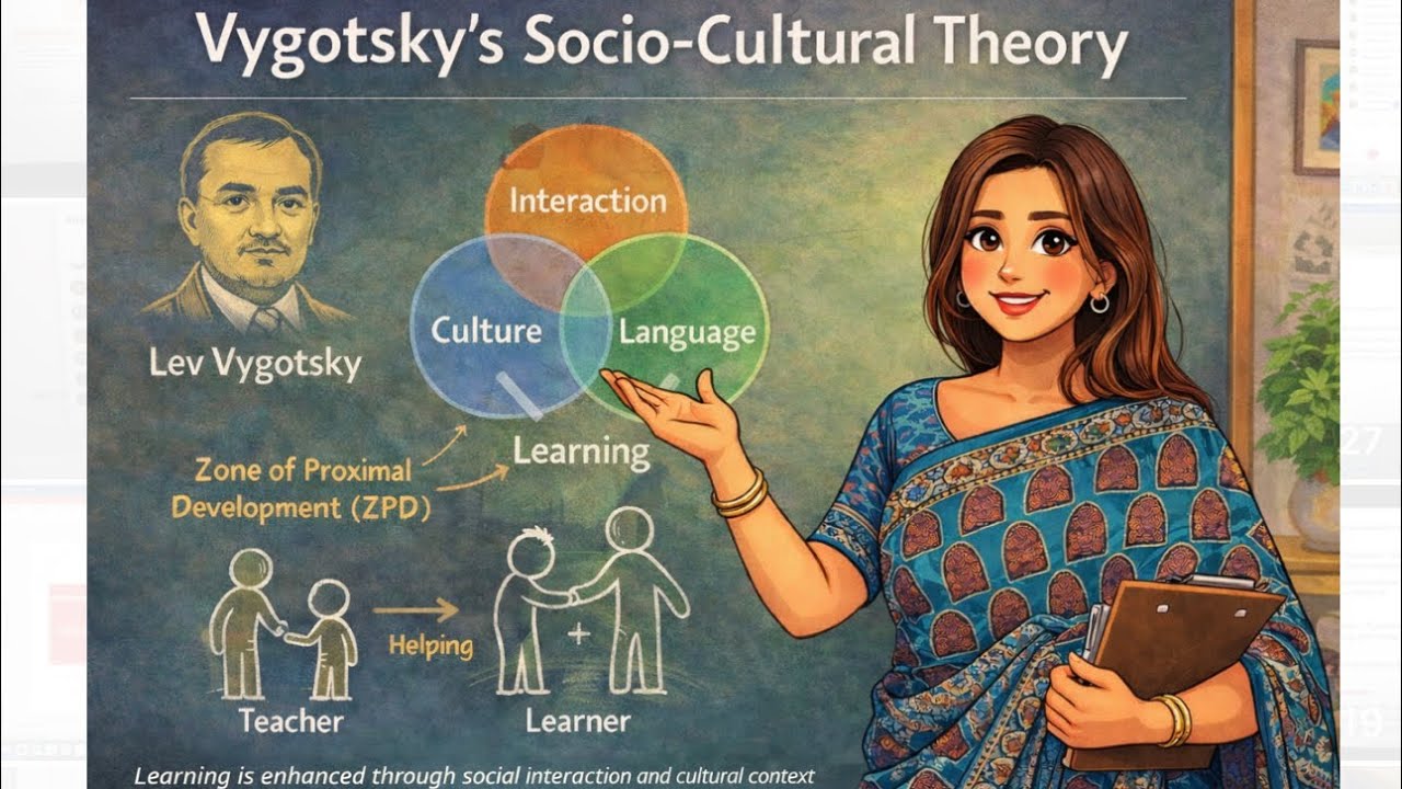 Socio-Cultural Theory Capsule Notes | TET Exams#deepvidhya #education #pstet 