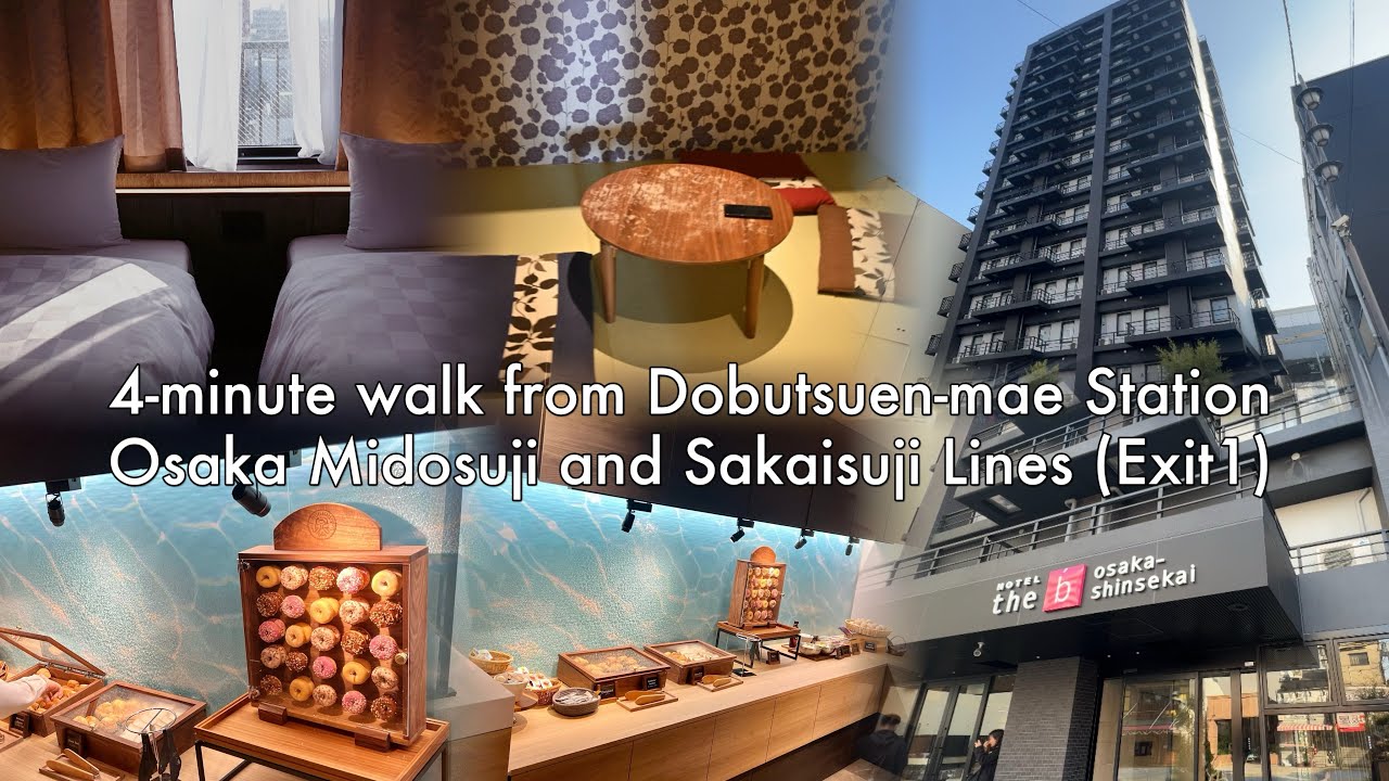 The B Osaka-Shinsekai Hotel|Where to Stay in Osaka| New Hotel in Shinsekai