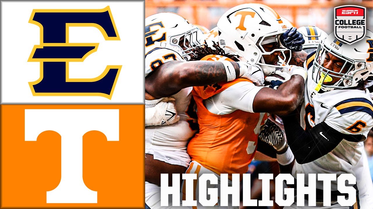 East Tennessee Buccaneers vs. Tennessee Volunteers | Full Game Highlights | ESPN CFB