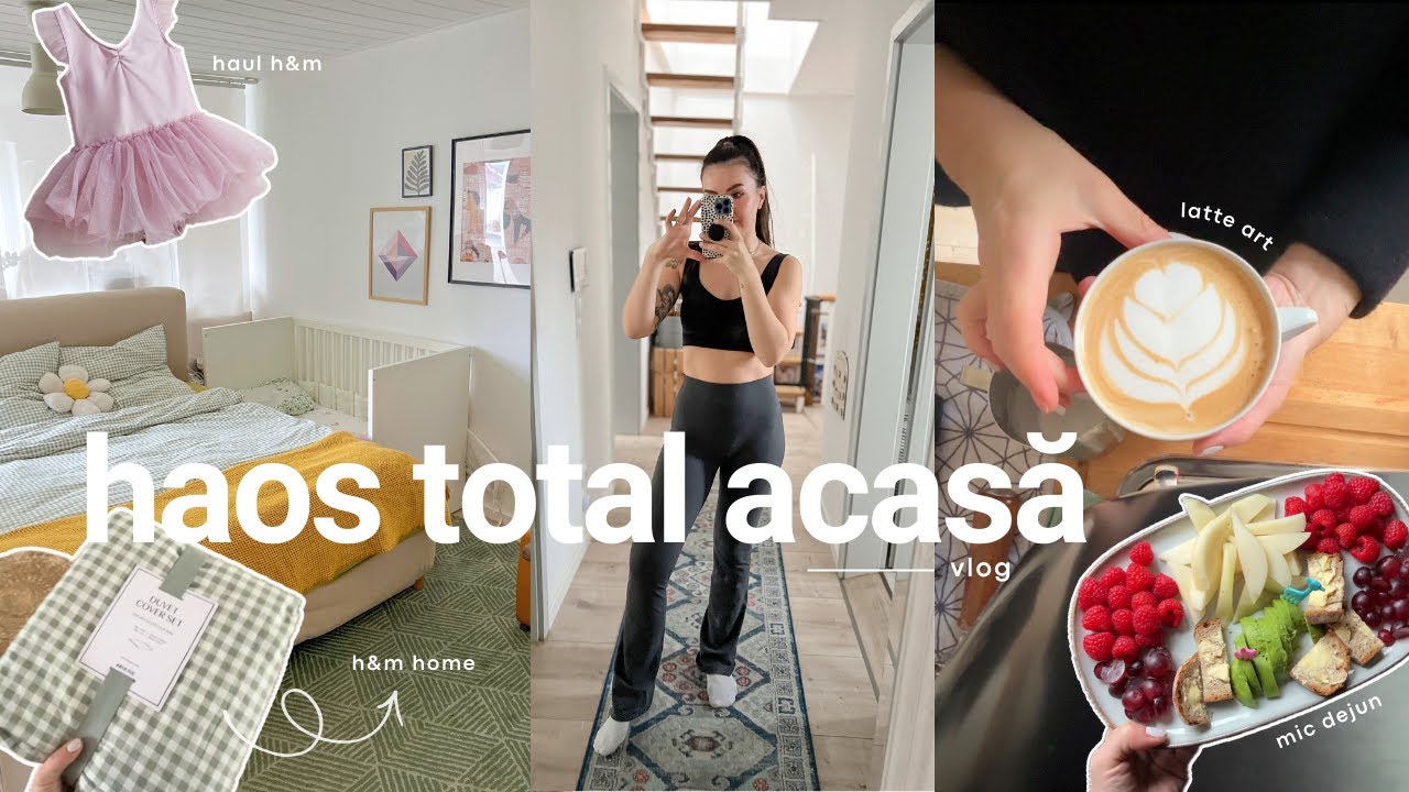 Când e închisă grădinița… Haul H&M & toaleta înfundată 😷 VlOG