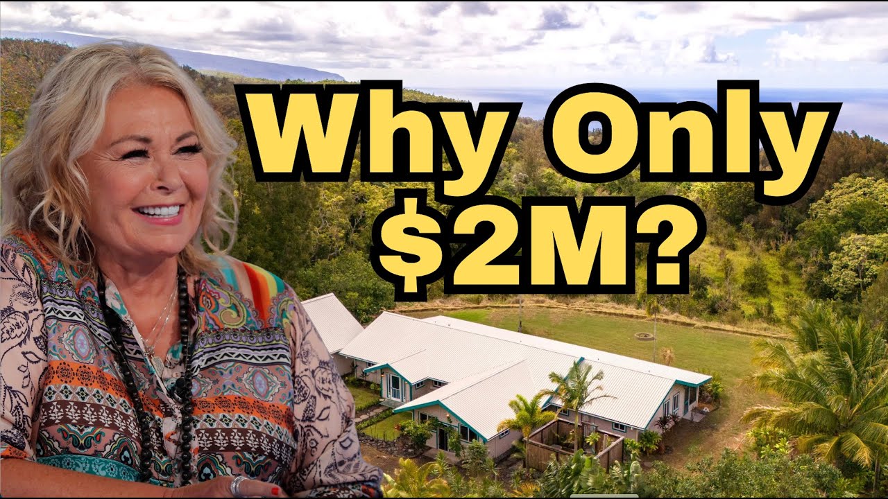 Tour Roseanne Barr's 'Roseanne's Nuts' 46 Acre Hawaii Home With Me