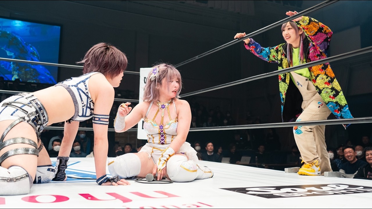 【スターダム】中野たむ vs 安納サオリの一騎打ちにウナギ・サヤカ登場！『コズエン卒業したい』試合ハイライト 中野たむ vs 安納サオリ スペシャルシングルマッチ　4.2後楽園ホール【STARDOM】