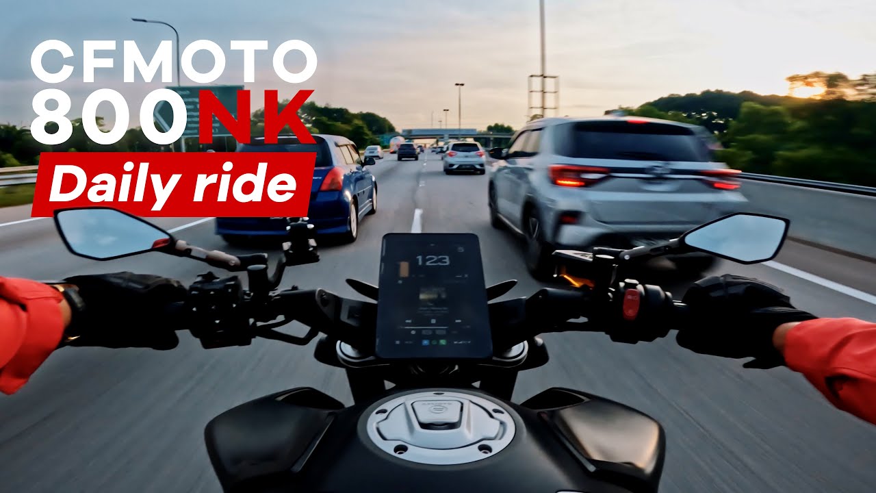 DAILY RIDE | After a long day at work | CFMOTO 800NK