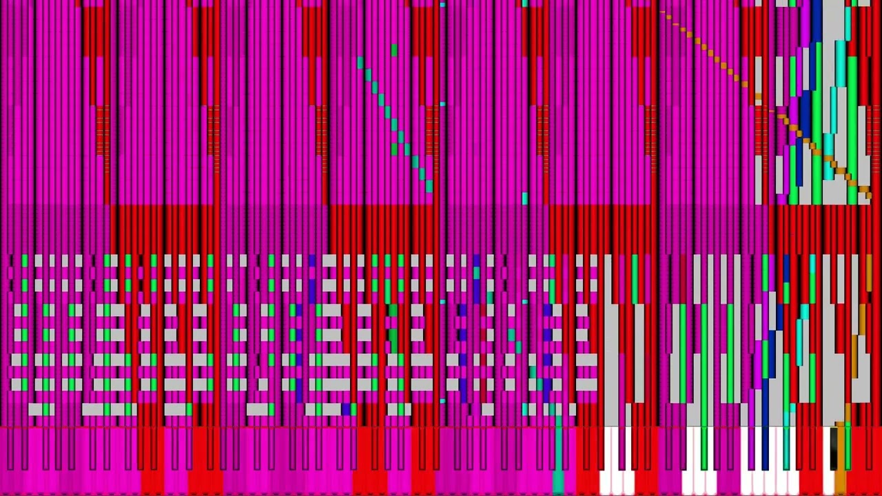 [Black MIDI] MMXXII LBSFS ~ 20.22 million notes (Tempo slowed)
