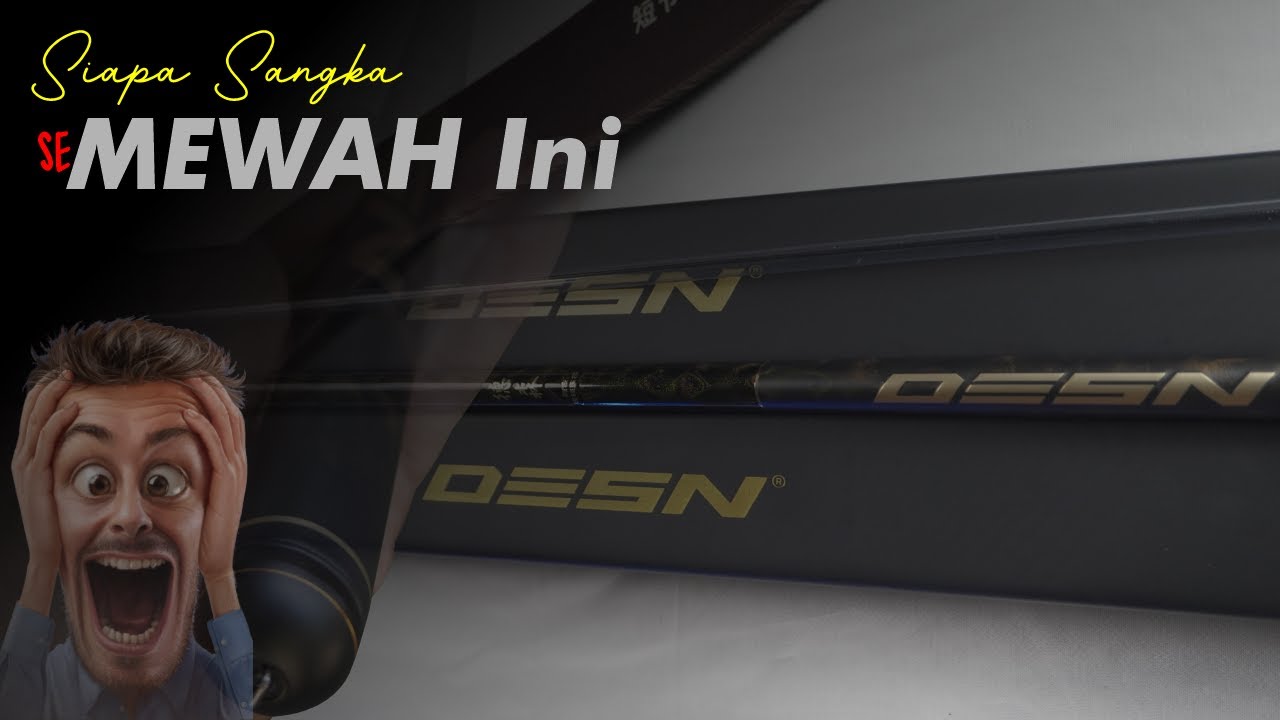 TEGEK DESN BLACK Se Mewah dan Super Ringan ini