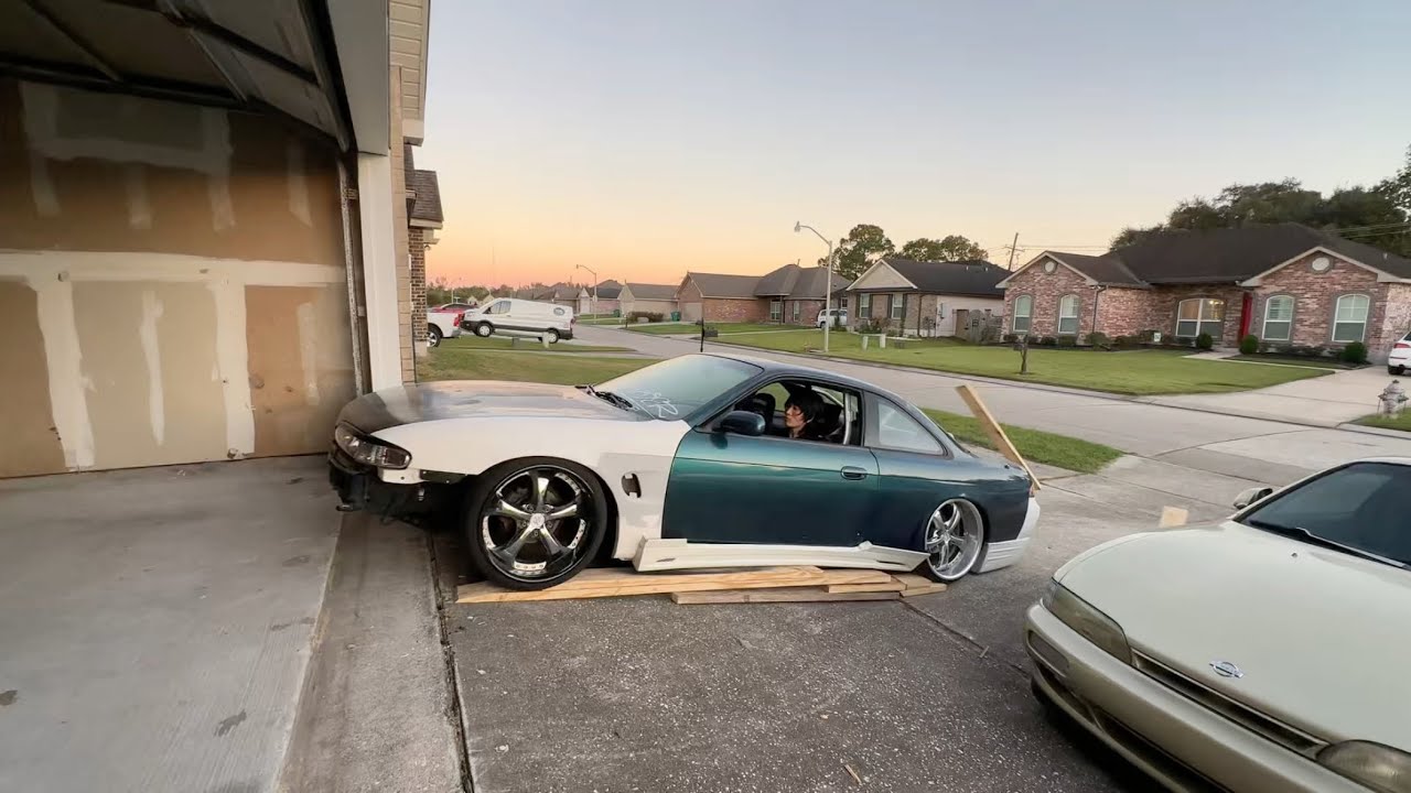 SLAMMED CAR ISSUES HOW NOT TO LEAVE THE DRIVEWAY