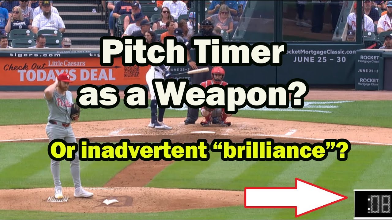 Using the Pitch Clock as a Weapon?? #mlb