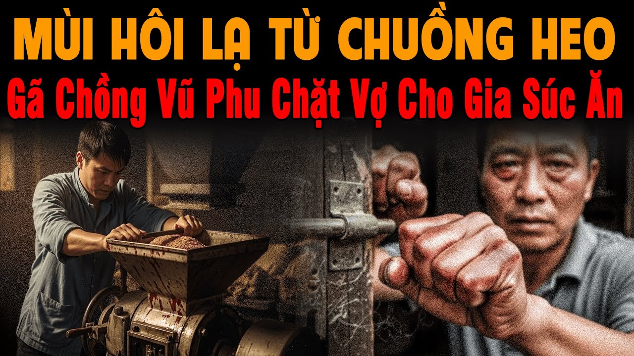 🔔 Kỳ Án Trung Quốc MÙI HÔI LẠ TỪ CHUỒNG HEO Gã Chồng Vũ Phu Chặt Vợ Cho Gia Súc Ăn Phi Tang Dấu Vết