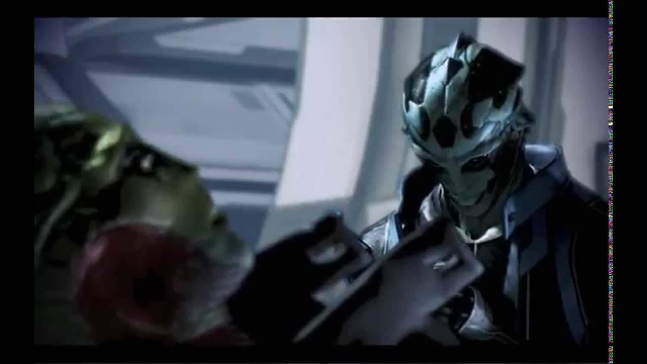 Mass Effect 3: Saying goodbye to Thane at Huerta Memorial