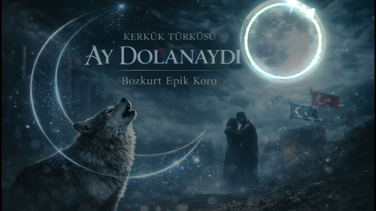 Ay Dolanaydı – Kerkük Türküsü & Bozkurt Epik Koro | Dolunayda Kalan Hasret 🇹🇷🐺