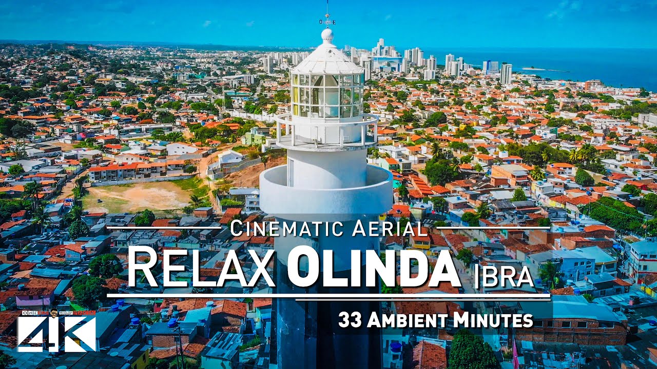 【4K】Drone Relax Travel Video | 33 Min in Olinda, Pernambuco - BRAZIL 2020 | Cinematic Wolf Aerial&trade;