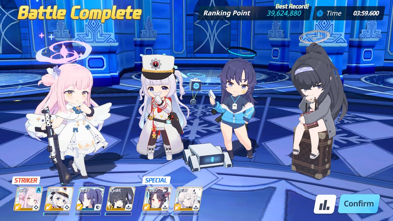 [Blue Archive Global] Outdoor Goz Torment Yellow - 2 Team - 39,624,880