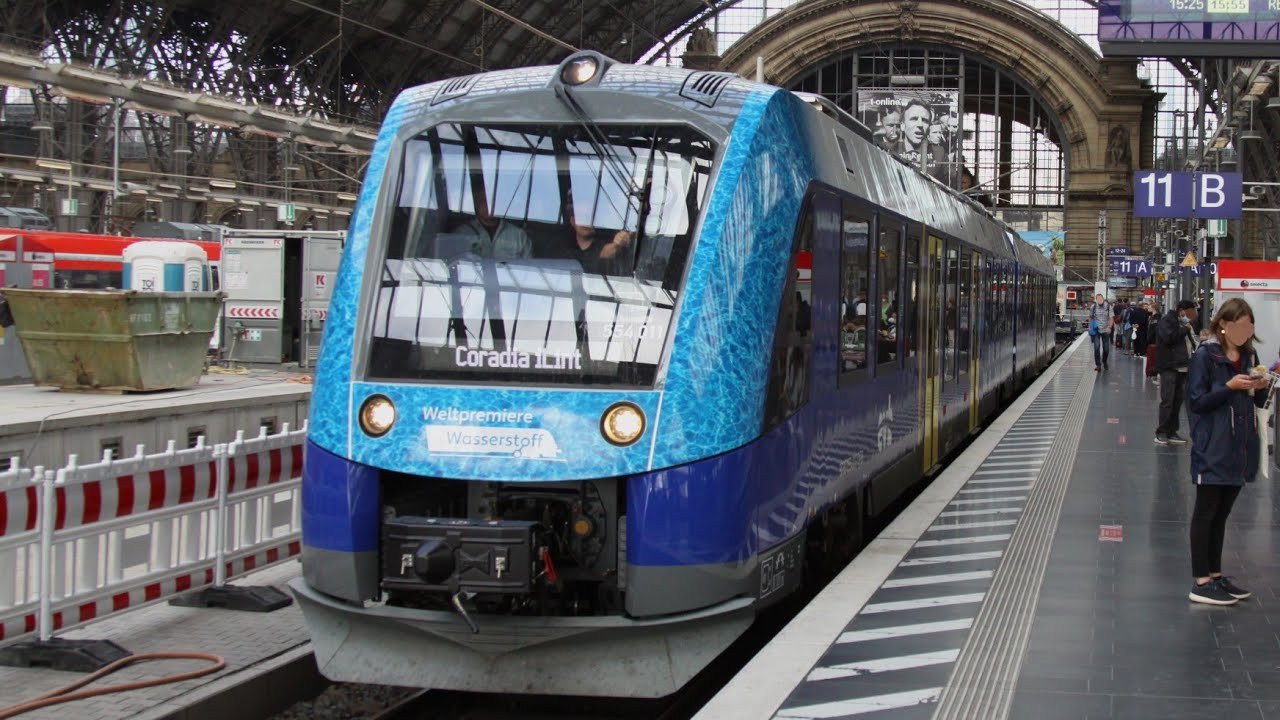 Weltrekordfahrt Alstom Coradia iLint