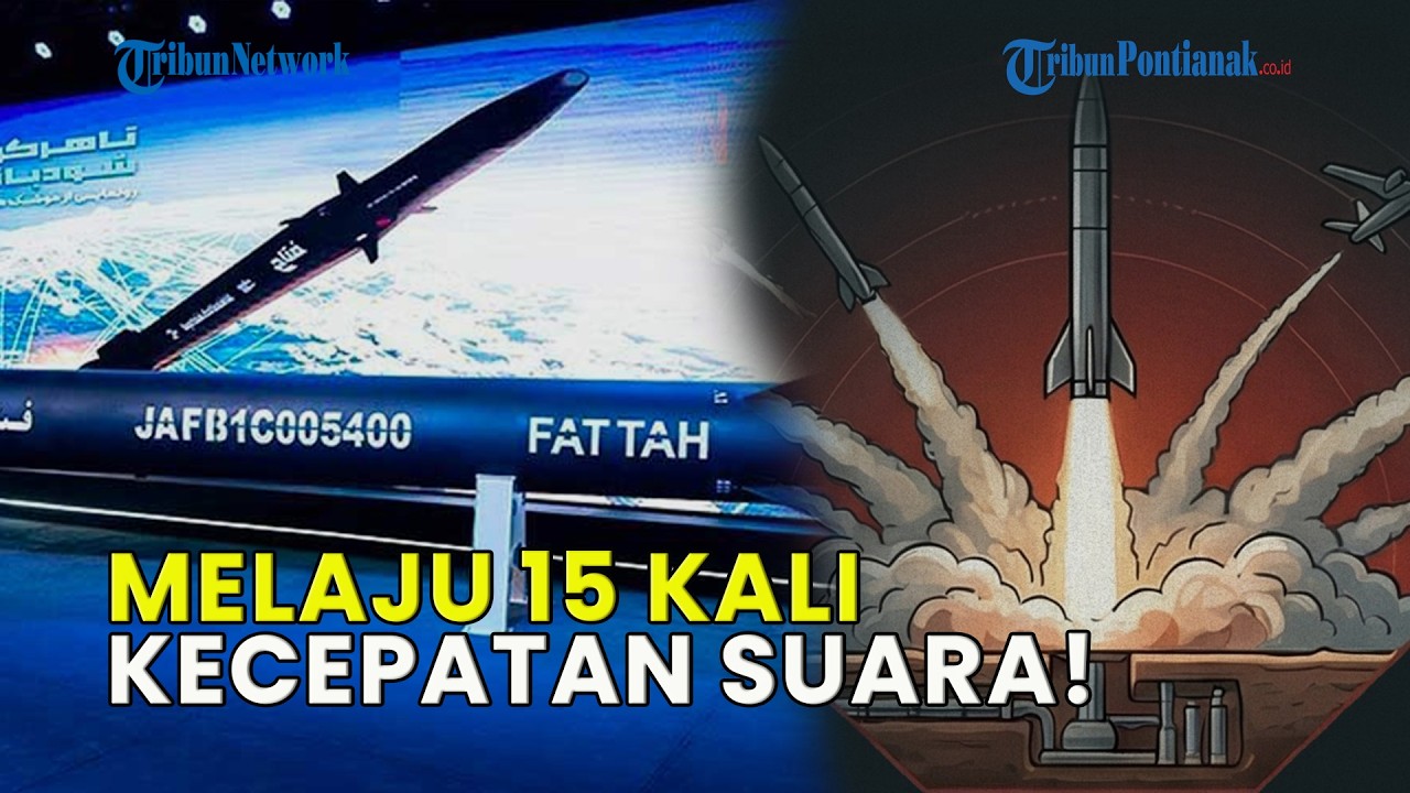 KEHEBATAN RUDAL HIPERSONIK FATTAH 2❗ MELAJU 15 KALI KECEPATAN SUARA & MAMPU TEMBUS SISTEM PERTAHANAN