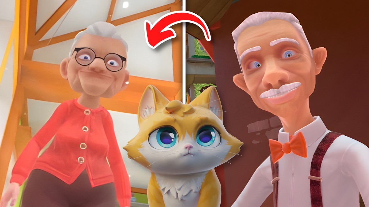 Taking GRANDPA To Finally Meet GRANNY - I Am Cat VR