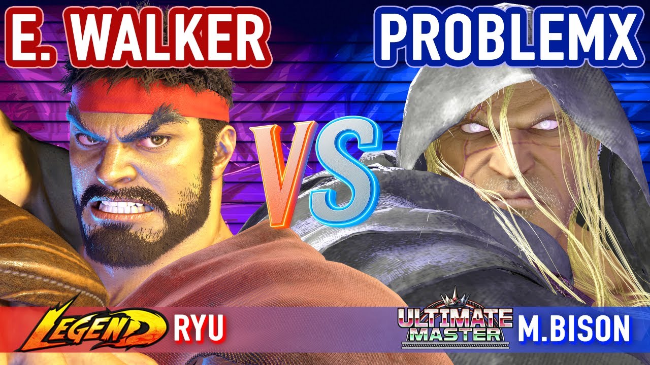 SF6 ▰ ENDING WALKER (Ryu) vs PROBLEMX (M.Bison) ▰ High Level Gameplay