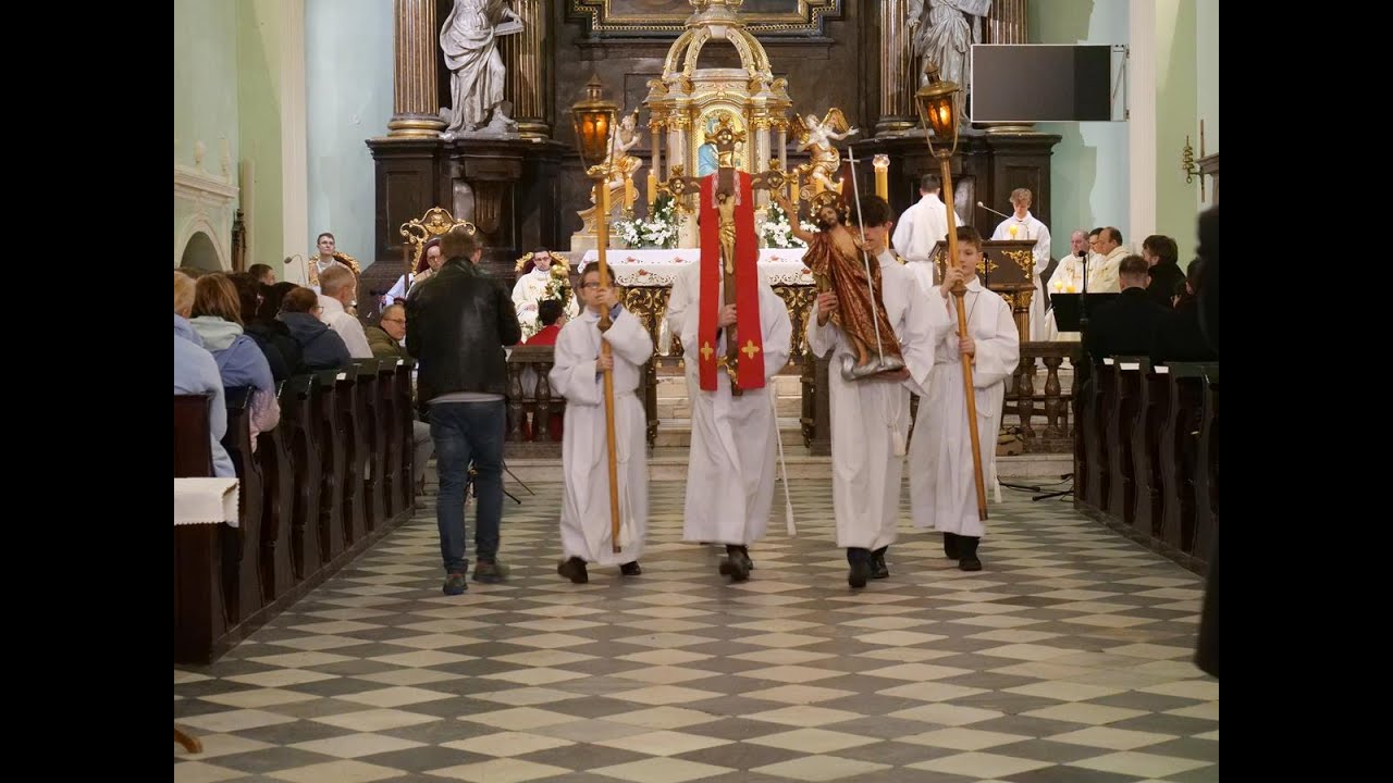 Wielką Sobotę w kościele pw. Sw. Marii Magdaleny w Cieszynie