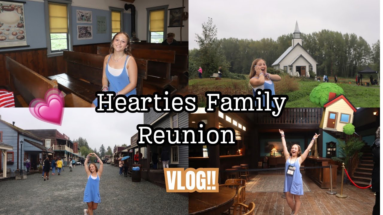 hearties family reunion vlog!!