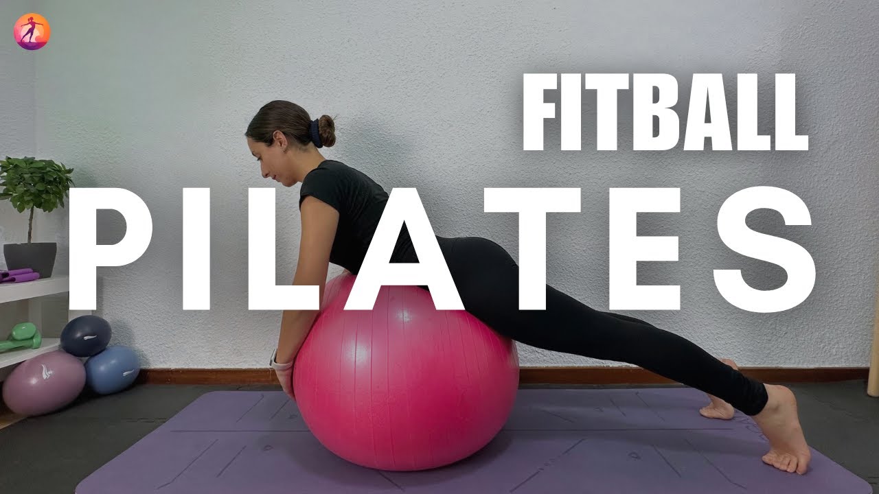 Pilates con Pelota 30 min | Ejercicios con FITBALL para todo el cuerpo