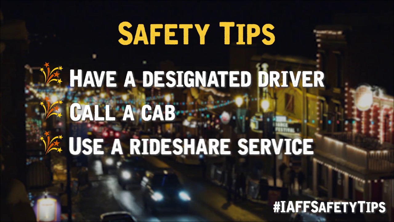 New Year's Eve Safety