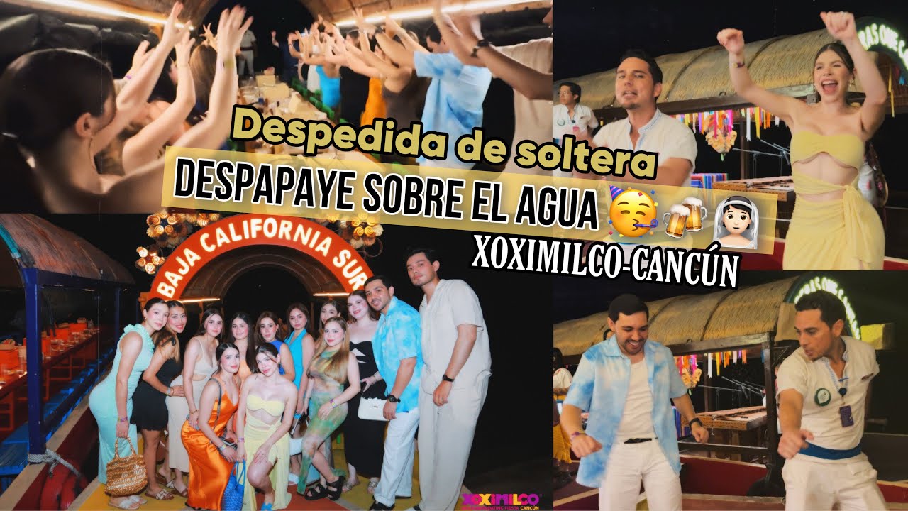 DESPAPAYE SOBRE EL AGUA, un capitulo mas de despedida de soltera | VLOG