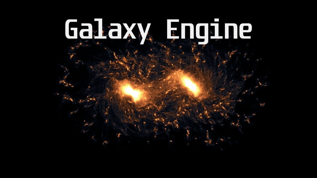 Galaxy Engine | Interactive 2D Gravity Simulator