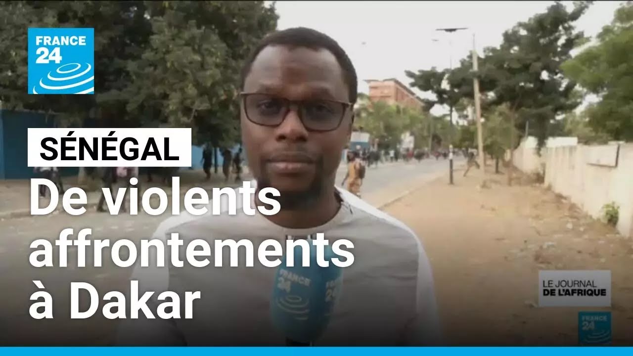 S&eacute;n&eacute;gal : affrontements &agrave; l'universit&eacute; Cheikh Anta Diop de Dakar &bull; FRANCE 24