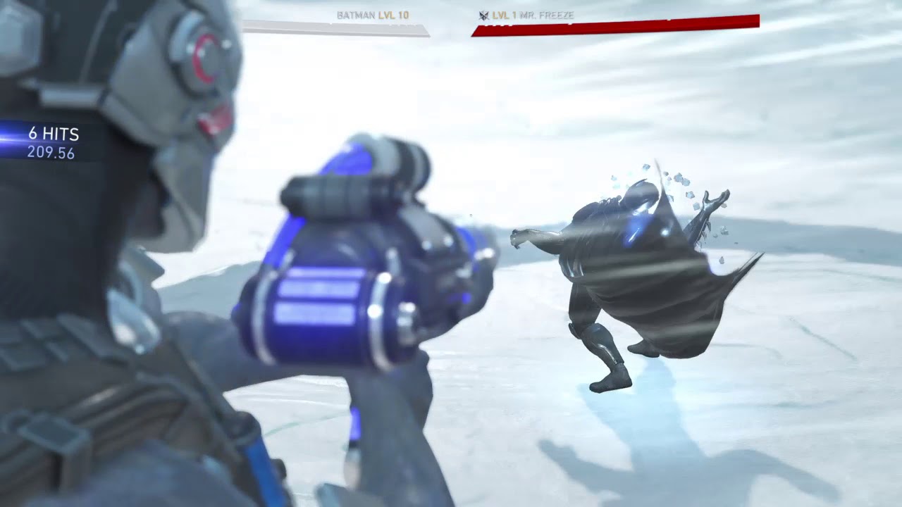 Injustice 2 Batman vs Mr Freeze