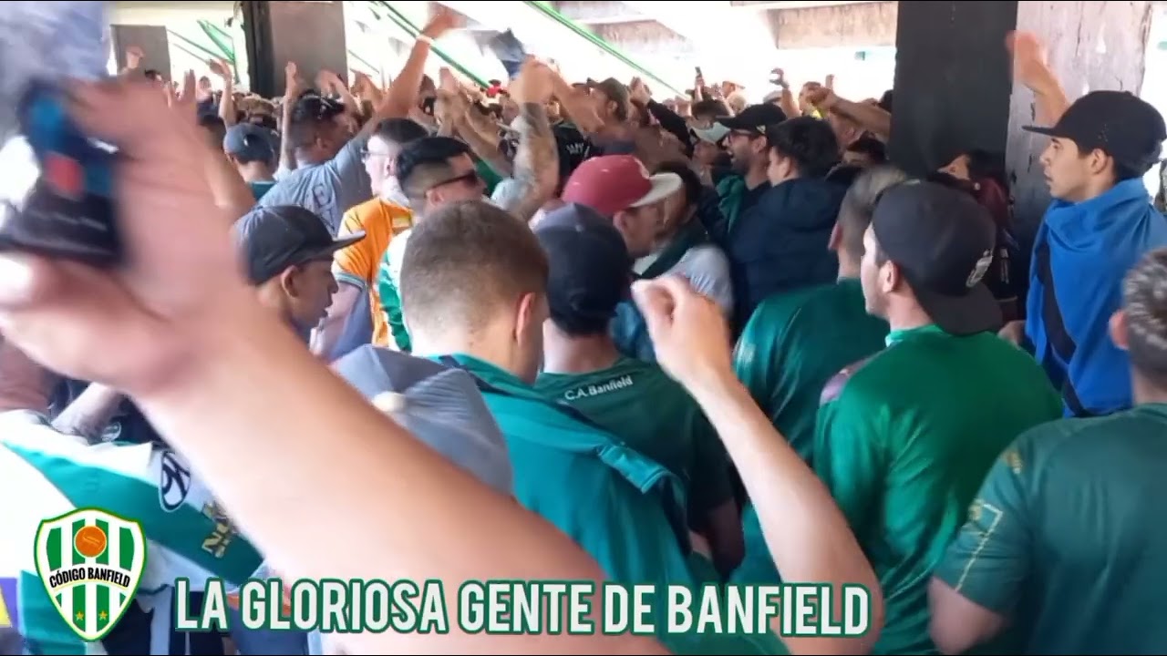 El aliento de la Gloriosa Gente. Banfield 0 - Talleres Cba 1 Semifinal Copa Argentina 26-10-22