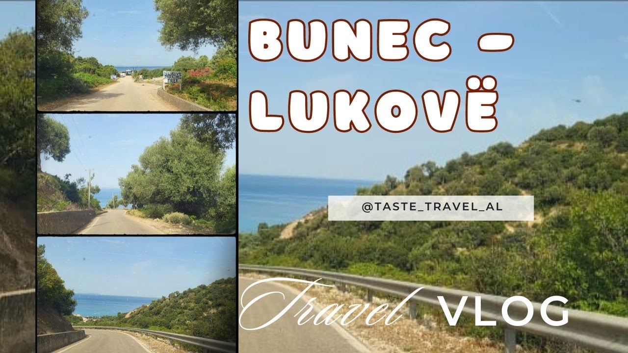 ALBANIA TRAVEL 🇦🇱 DRIVING BUNEC - LUKOVË #subscribe #sarandë #vlora #himare #albania #summer2024