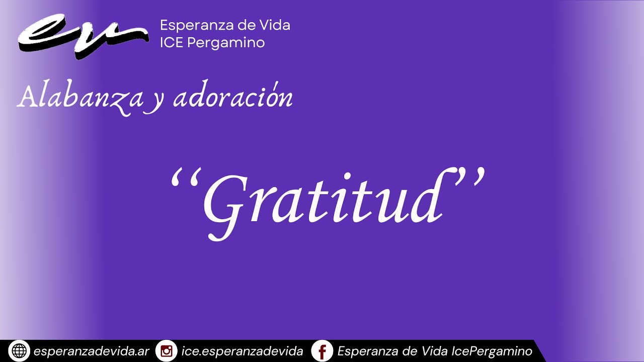 ''GRATITUD'' EV