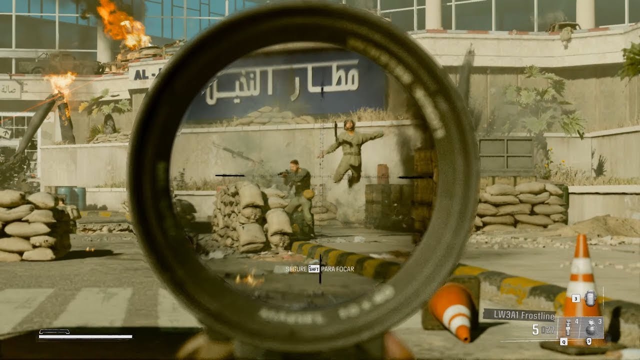 Jogando um pouco de: Call of Duty  Black Ops 6 (2024) (campanha)