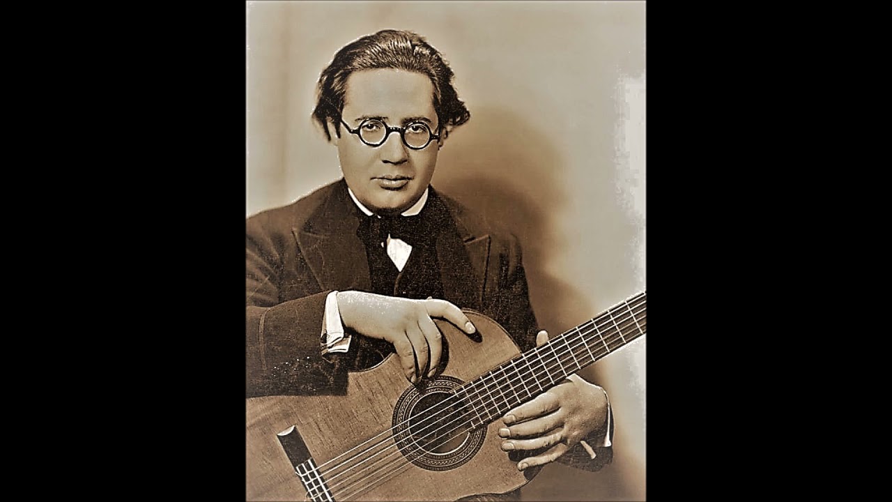 Segovia plays Mallorca by Albeniz