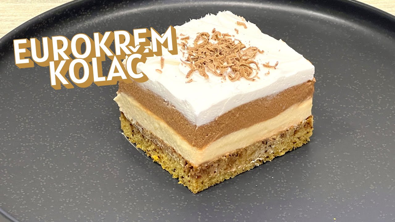 EUROKREM KOLAC- KREMAST I UKUSAN DA MU NECETE ODOLETI