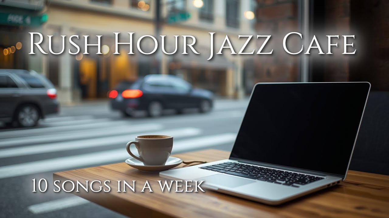 Rush Hour Jazz Cafe ☕ Gentle Swing for Focus & Flow | 바쁜 시간 속 집중을 위한 재즈 카페 브금 | Café Resonance #10