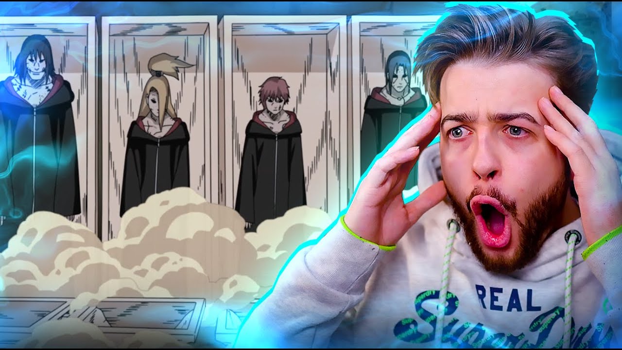 THE AKATSUKI REANIMATED?! Naruto Shippuden Episode 217-221 Reaction