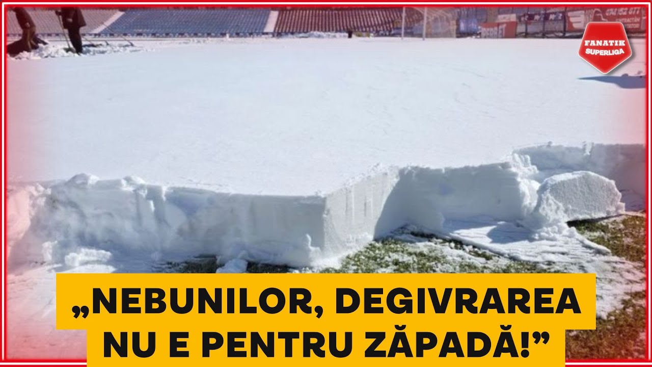 STARE DE ALERTA in SuperLiga! NINSORILE ABUNDENTE pun in PERICOL meciurile din etapa 28