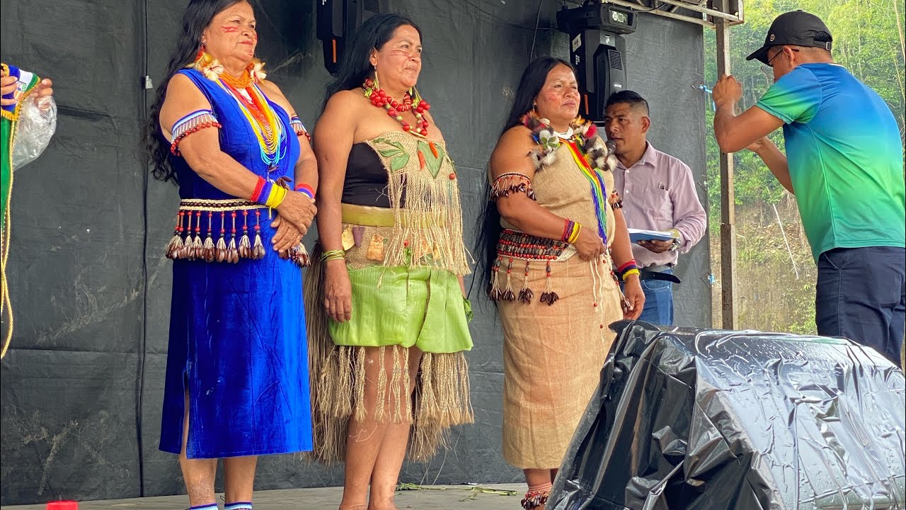 Por primera vez en las fiestas de la Comunidad se realiza Elección de NUNKUI NUA en mujeres Adultas 