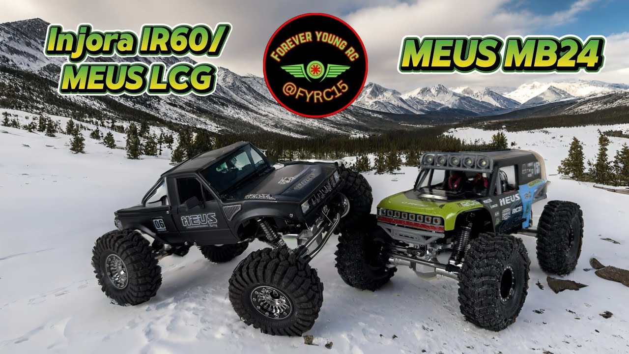 MEUS MB24 vs MEUS/ Injora IR60 1/24 scale crawlers/ who you got