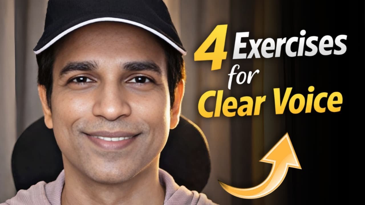 Do These 4 Exercises for Clear Singing Voice!