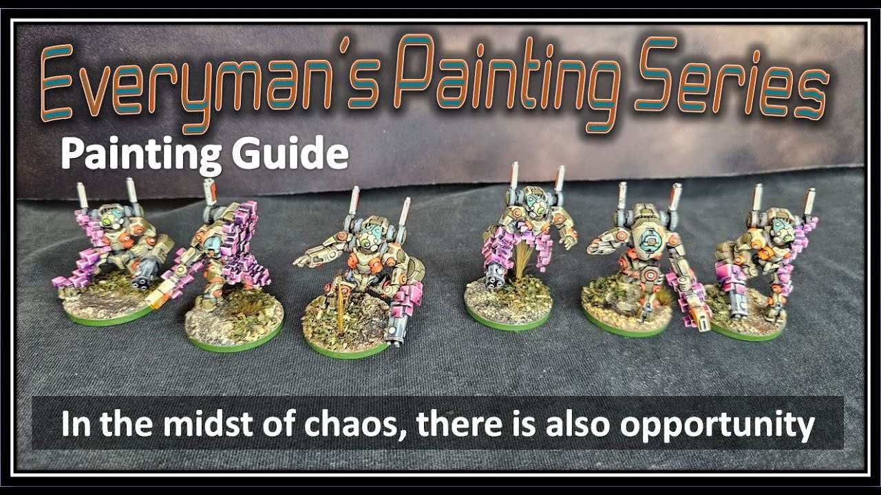 Everyman's Painting Series (Tau Stealth Suit Proxy)