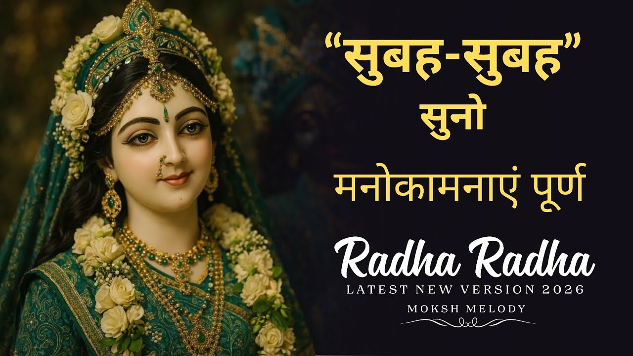 🌼 Soulful Radha Krishna Morning Bhajans 2026 | Divine Nonstop Krishna Bhakti Songs | Peacful Bhajan