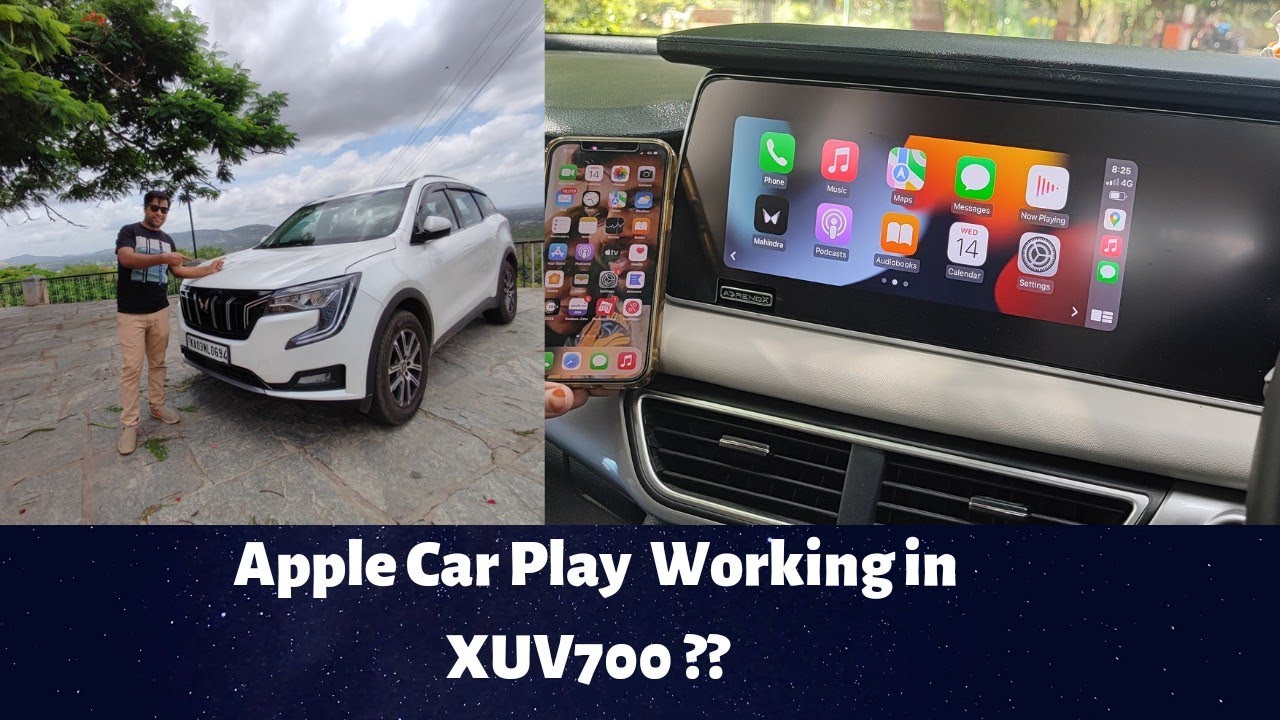 APPLE CAR PLAY WORKING in XUV 700 | HOW TO CONNECT IPHONE WITH XUV700